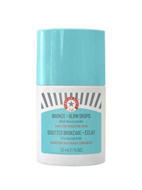 First Aid Beauty Bronze Glow Drops with Aqua Cap